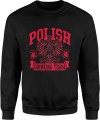 MĘSKA BLUZA POLISH DRINKING TEAM CZARNA 