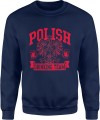 MĘSKA BLUZA POLISH DRINKING TEAM GRANATOWA 