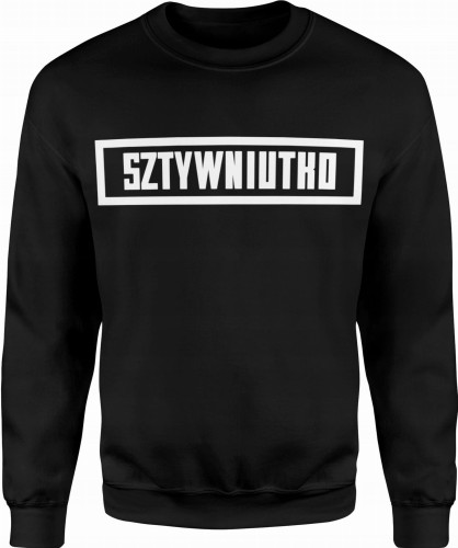 MĘSKA BLUZA SZTYWNIUTKO CZARNA 