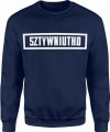 MĘSKA BLUZA SZTYWNIUTKO GRANATOWA 