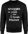 MĘSKA BLUZA SZWAGIER CZARNA 