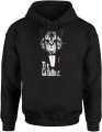 The Catfather Męska bluza z kapturem czarna 