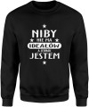 Nie ma ideałów Męska bluza czarna 