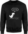 Offline Męska bluza czarna 