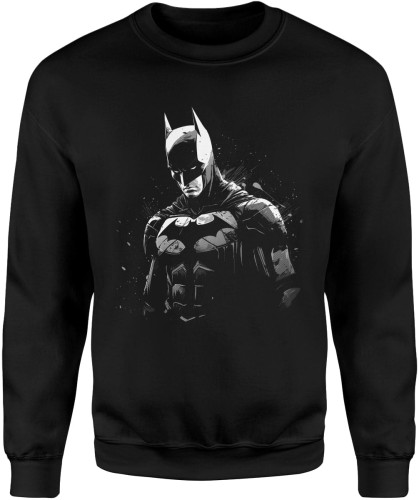 Batman Męska bluza 
czarna color:#000000