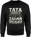 Tata Jednostka do zadań specjalnych Męska bluza czarna 