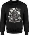 Viking Wiking Wikingowie Kruki Męska bluza czarna 