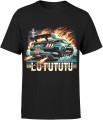 Łutututu Ford Mustang Męska koszulka  czarna 