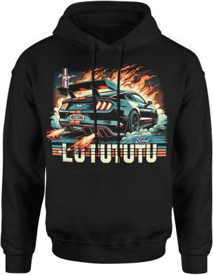 Łutututu Ford Mustang Męska bluza z kapturem