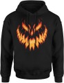Maska dyni strój Męska bluza z kapturem 
czarna 