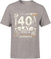 40 lat na oryginalnych częściach narzędzia Męska koszulka 
