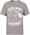 Beze mnie dostawa nie istnieje Męska koszulka 