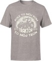 Traktor z traktorem rolnik dla rolnika Męska koszulka 