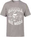 Broda to nie moda barber dla brodacza Męska koszulka 