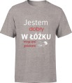 Jestem dobry w łóżku mogę spać godzinami śmieszna Męska koszulka z napisami śmieszny prezent dla chłopaka  