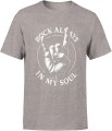 Rock Always in my soul rockowa Męska koszulka 