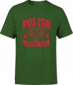 MĘSKA KOSZULKA POLISH DRINKING TEAM zielona 