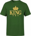 King korona koszulka zielona 