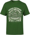 Vintage Retro Motocykl Męska koszulka 