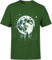Rower księżyc las Męska koszulka 