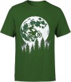 Motor księżyc las Męska koszulka 