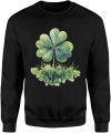 4 Listna koniczynka Męska bluza 