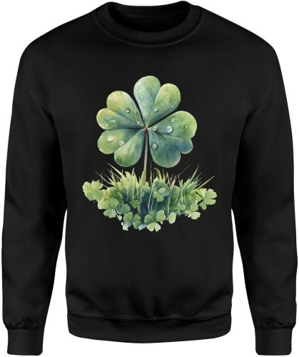 4 Listna koniczynka Męska bluza 