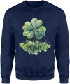 4 Listna koniczynka Męska bluza 