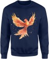 Złoty feniks ze złotym feniksem fenix Męska bluza 
