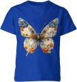 Motyl w kwiatach Dziecięca koszulka 