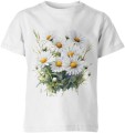 W kwiaty stokrotki Dziecięca koszulka 