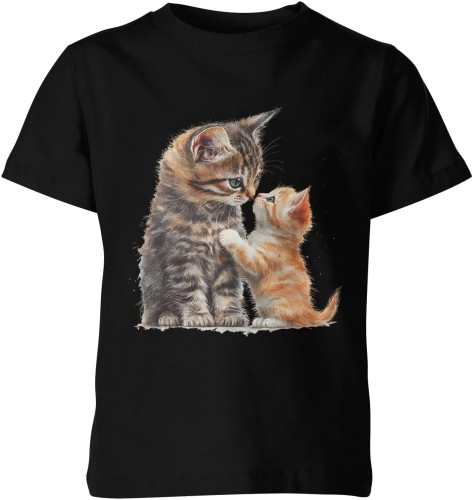 2 Słodkie Kocięta kociaki Dziecięca koszulka 