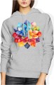Mandala Damska bluza z kapturem 
