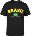 Brazylia Brasil Rio de Janeiro Męska koszulka 