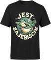Jest żajebiscie z żabą Męska koszulka 