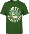 Jest żajebiscie z żabą Męska koszulka 