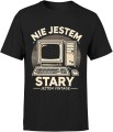 Nie jestem stary jestem vintage Męska koszulka 