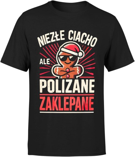 Niezłe ciacho ale polizane i zaklepane Męska koszulka 