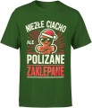 Niezłe ciacho ale polizane i zaklepane Męska koszulka 