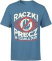 Rączki precz ten facet jest już zajęty Męska koszulka niebieska 