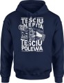 Teściu nie pyta teściu polewa dla teścia najlepszy teść Męska bluza z kapturem 