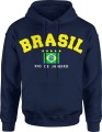 Brazylia Brasil Rio de Janeiro Męska bluza z kapturem 