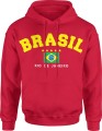 Brazylia Brasil Rio de Janeiro Męska bluza z kapturem 