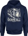 Downhill MTB Męska bluza z kapturem 