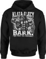 Klata Plecy Barki od tego są ciężarki Męska bluza z kapturem 