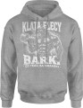 Klata Plecy Barki od tego są ciężarki Męska bluza z kapturem  