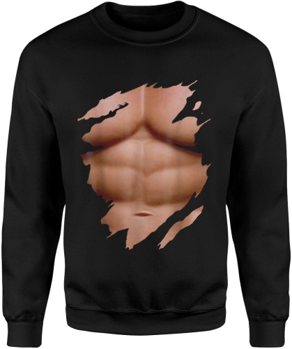 Sześciopak Abs 6pak 6 Pak Kaloryfer Męska bluza 