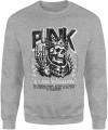 Czaszka w koronie PUNK Męska bluza  