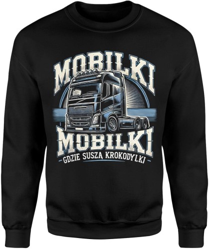 Mobilki Mobilki gdzie suszą krokodylki Męska bluza 