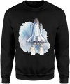 Rakieta kosmiczna Męska bluza 